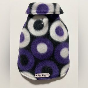 Handmade Fleece Jacket with Collar.